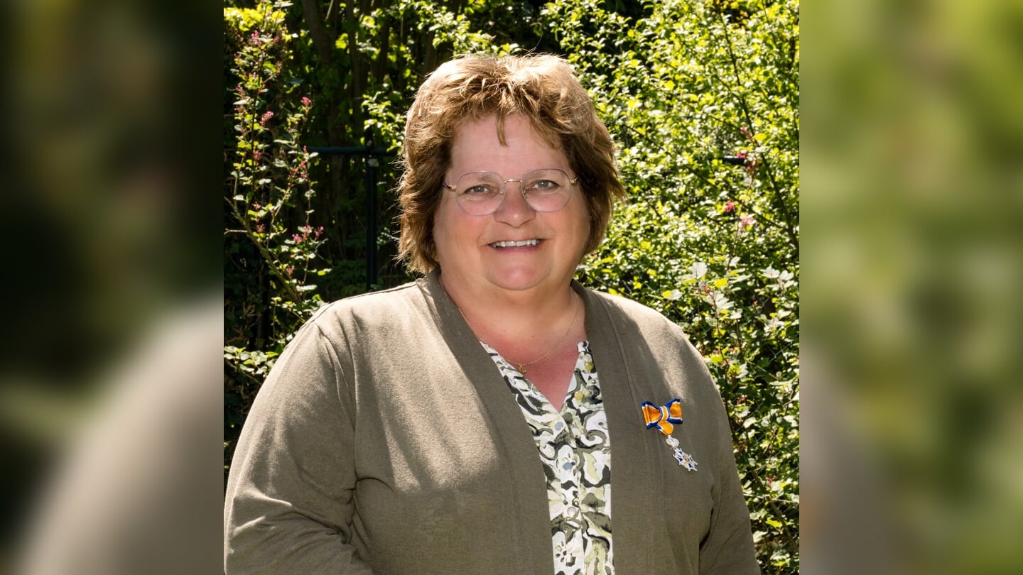 Een welverdiende koninklijke onderscheiding voor Corien.